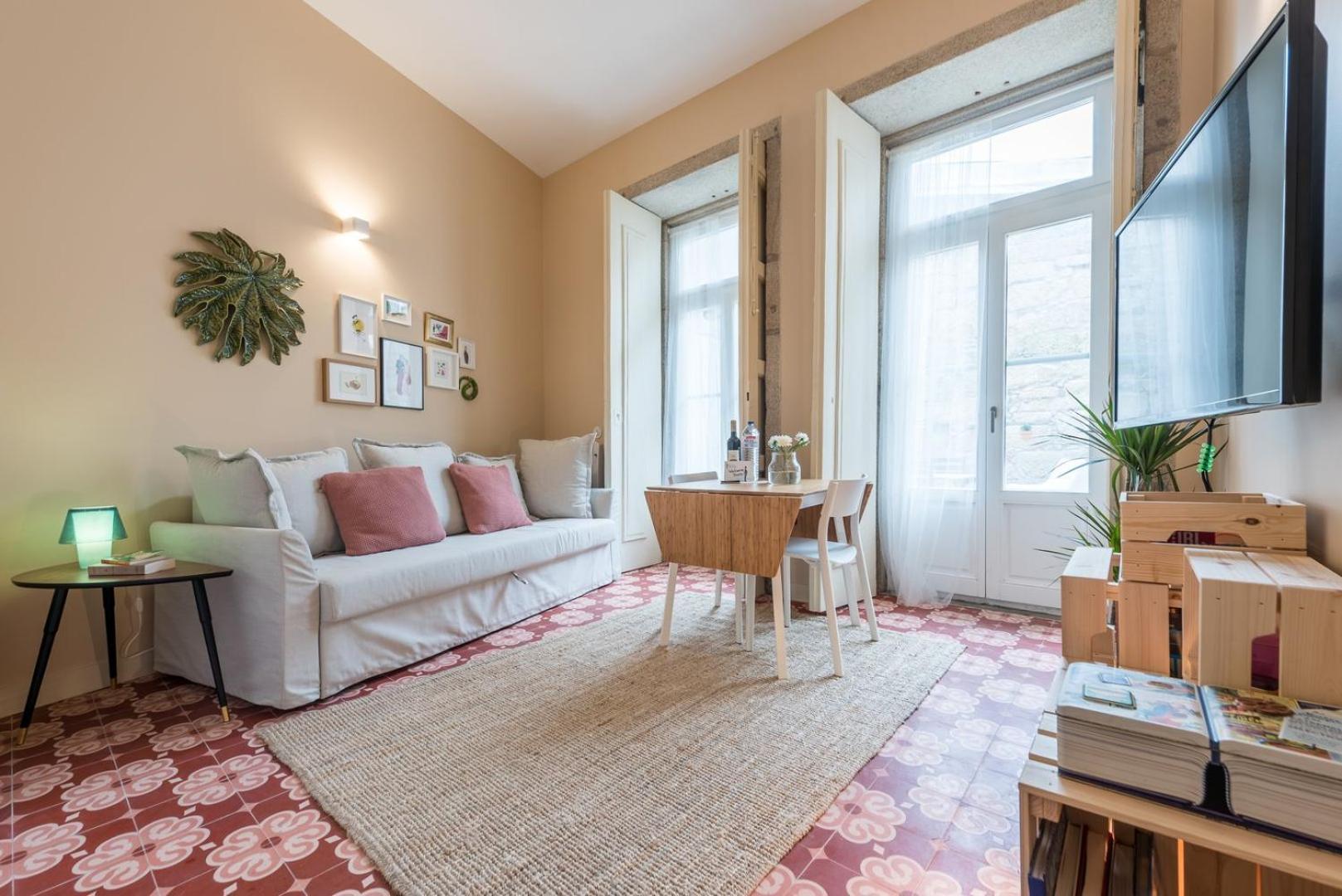 Guestready - Lofted Getaway In Downtown Porto Lägenhet Exteriör bild
